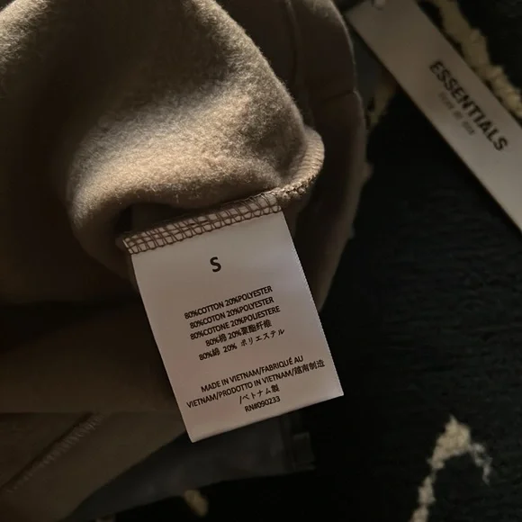 ESSENTIALS Fear of God Wood Relaxed Hoodie